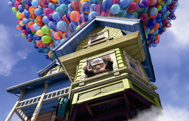 disney pixar up house. “If Carl#39;s house was